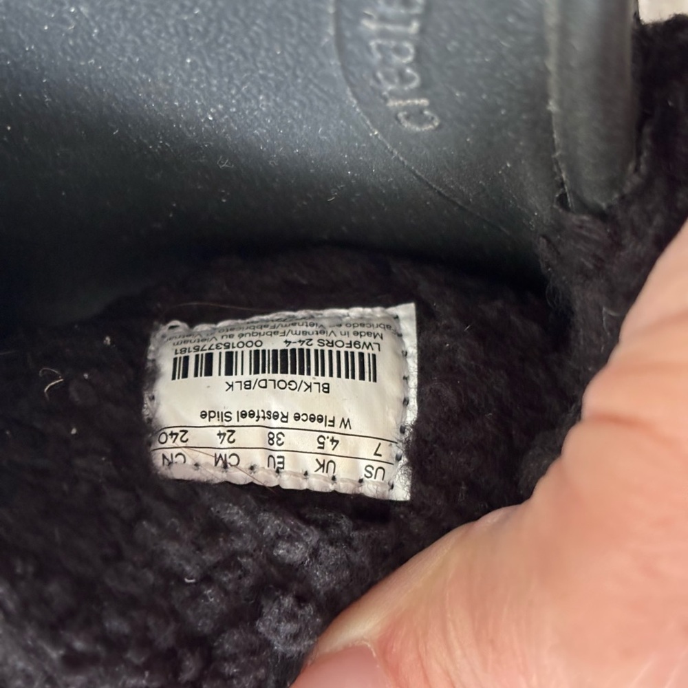 Lululemon Black Fleece Slides - Picture 5 of 6
